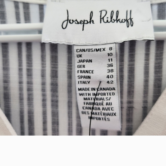 Joseph Ribkoff Striped Dress - Picture 2 of 8